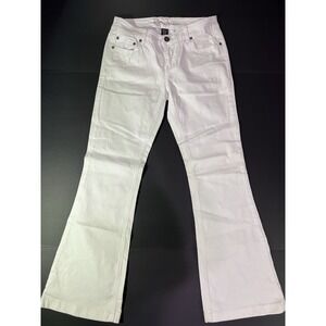 Vintage Ariya Jeans Women's Size 11/12 - White - Bootcut - Y2K